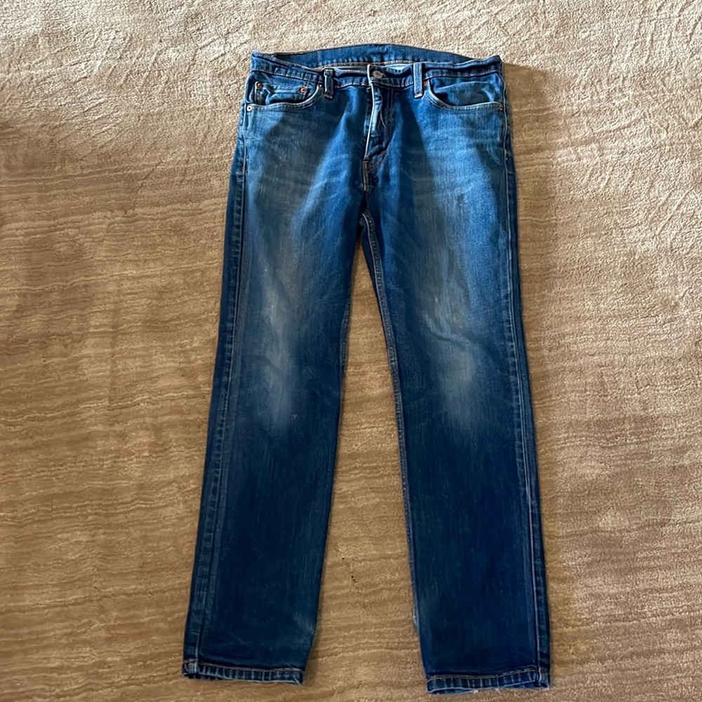 Men’s Levi’s denim jeans.  Style 511, slim straight leg